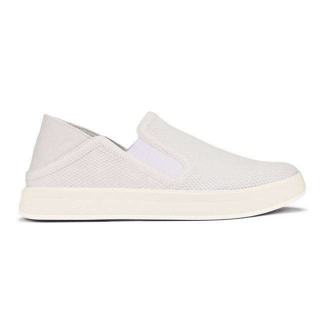 Olukai Women's Ki Ihele Slip On Shoe - Bright White US356-471